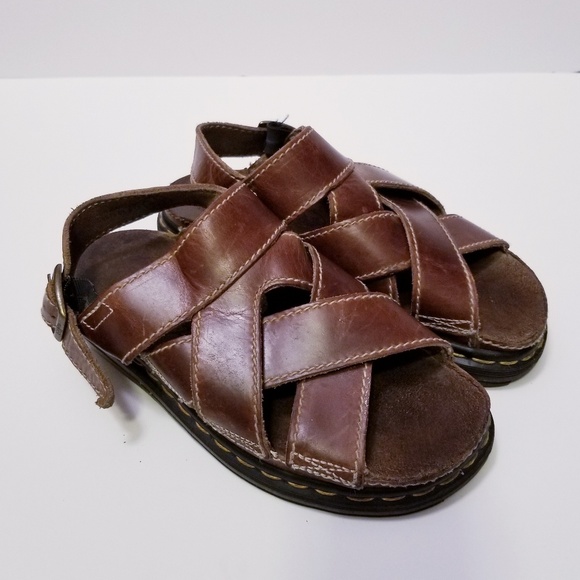 Dr. Martens Shoes - Dr Martens womens Size 7.5 Brown Chunky Sandals